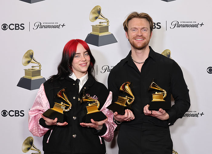 Billie Eilish Follows Emotional Grammys Acceptance Speech With Post About Brother Finneas Billie Eilish Follows Emotional Grammys Acceptance Speech With Post About Brother Finneas