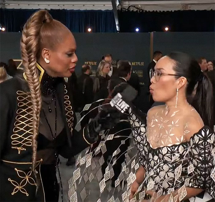 Ali Wong&rsquo;s Dress For The 2024 SAGs Should Have Won Its Own Award