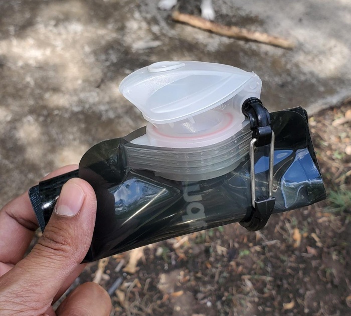 Sip In Style Without The Bulk With This Collapsible Travel Bottle And Stay Hydrated On The Go— Who Needs A Water Bottle That Takes Up More Space Than Your Clothes?