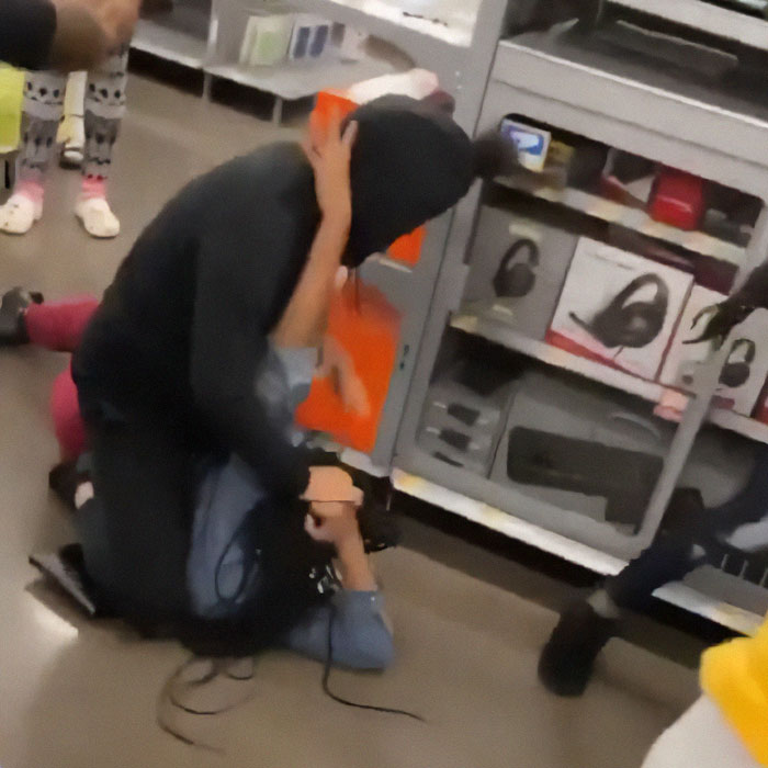 Violent Scene Captured At Walmart Store Is Compared To Post-Apocalyptic Film Online
