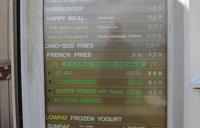 Gen-Z Amazed By The ’90s Menu Prices Of A McDonald’s Found On Abandoned Island Gen-Z Amazed By The ’90s Menu Prices Of A McDonald’s Found On Abandoned Island