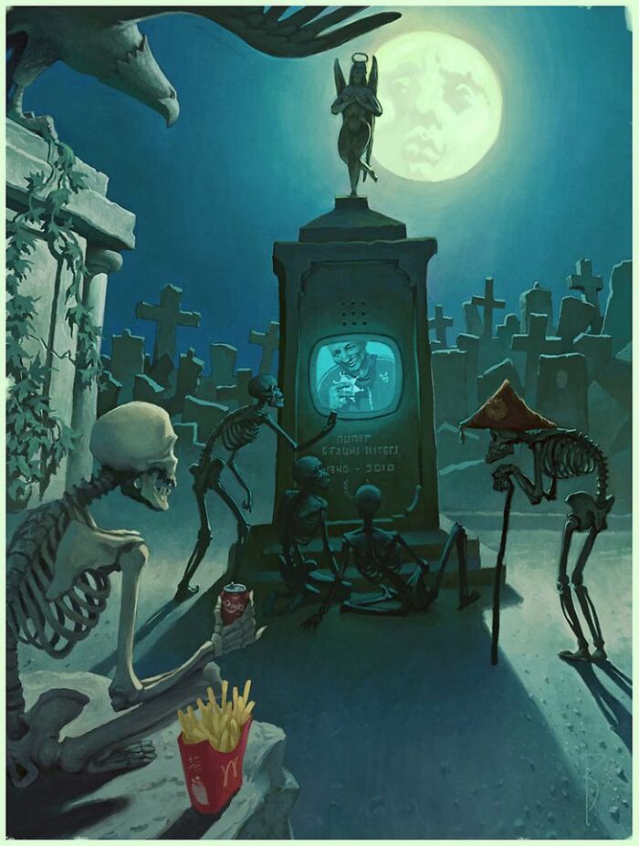 Artist Continues To Create Controversial Illustrations Full Of Hidden Messages (29 New Pics)