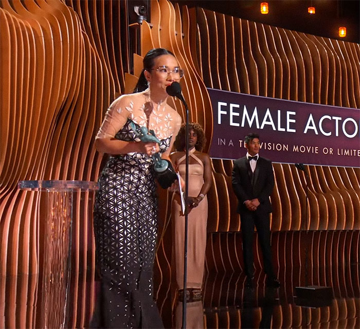 Ali Wong&rsquo;s Dress For The 2024 SAGs Should Have Won Its Own Award