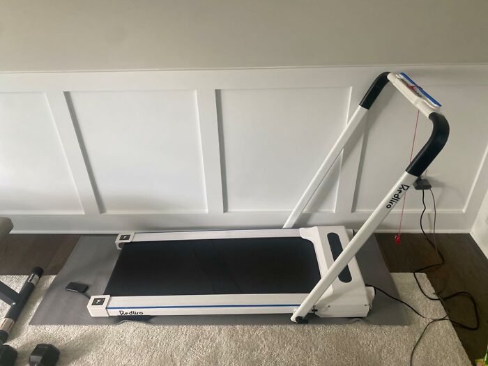 Experience Convenience And Versatility With REDLIRO Under Desk Treadmill: 2-In-1 Walking Pad, Portable And Folding Design, Electric And Motorized For Walking And Jogging