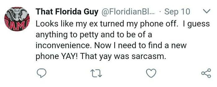 My Abusive Ex Not Realizing How Stupid He Sounds