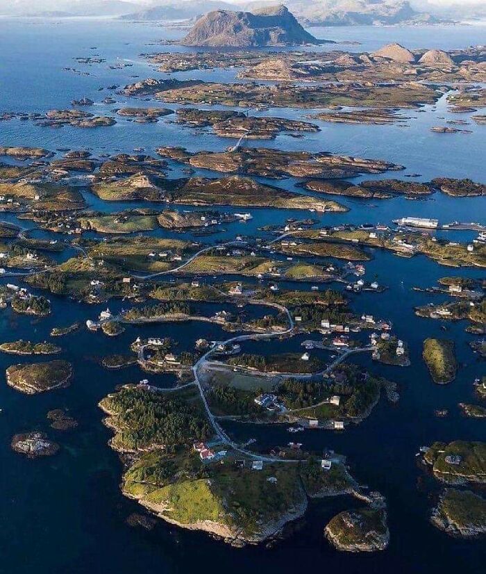 Routes Between Islands In Norway