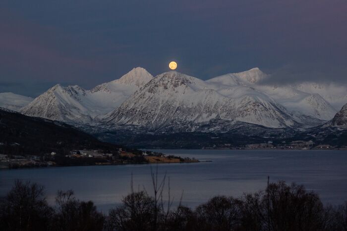 Midday In Harstad, Troms Og Finnmark Today