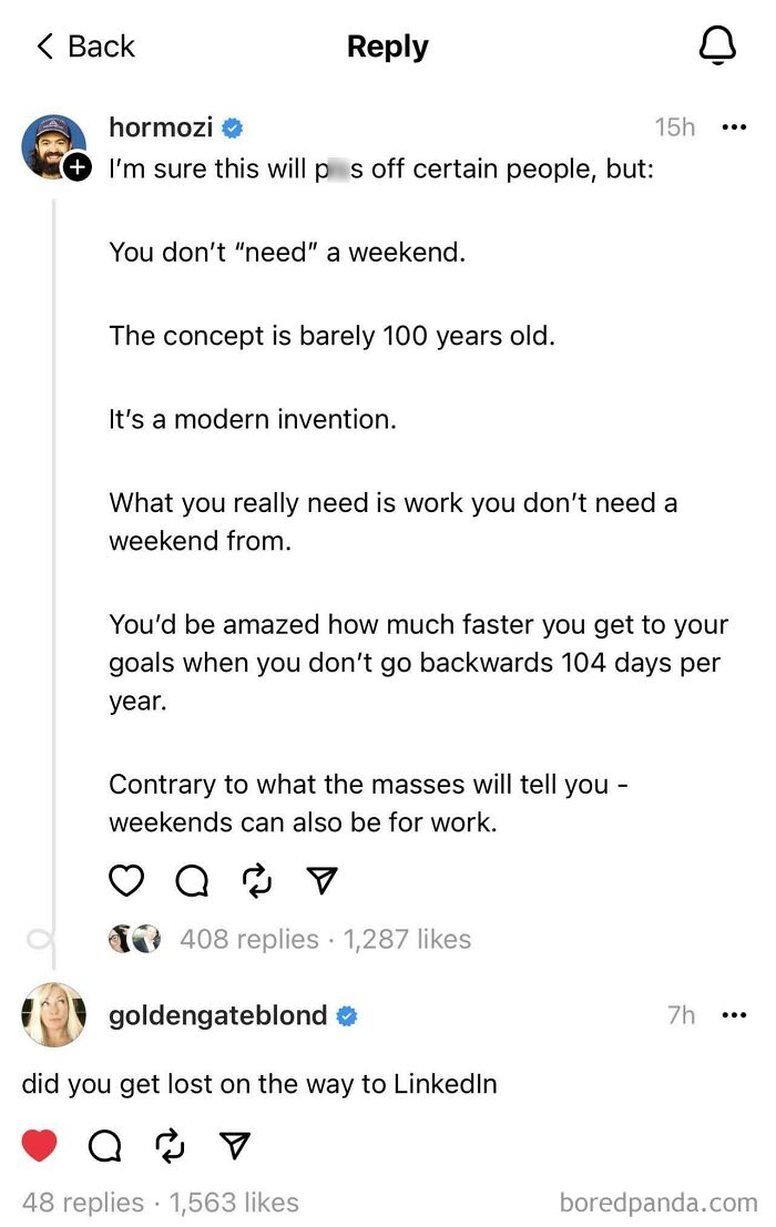 The Lunatics Have Taken Over Threads