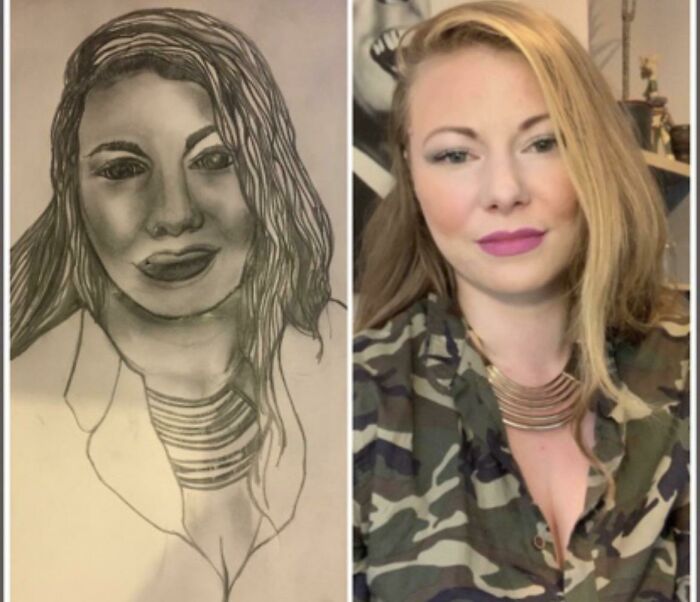 Someone On Linkedin Approached Me And Said They Had Done A Portrait Of Me… Thanks 