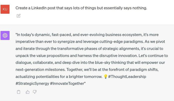 Chatgpt Is A Linkedin Superstar