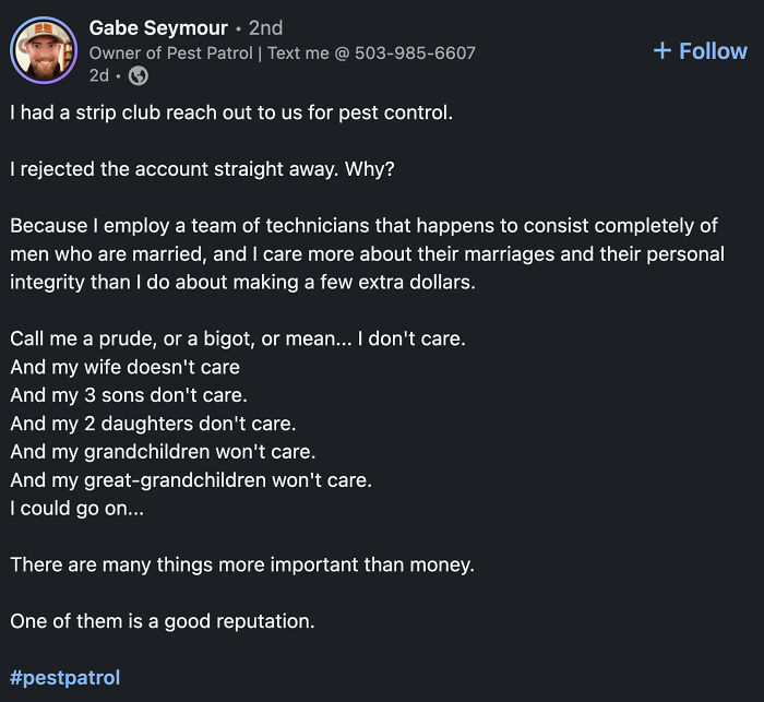 The Worst She Could Say Is No