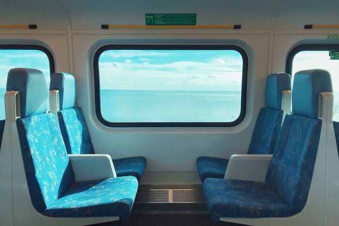 These Seats Once The View Changed To Just Water