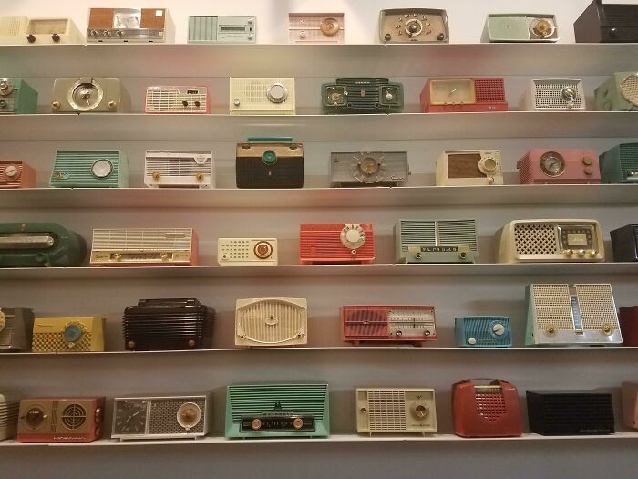 Radios At A Local Bar