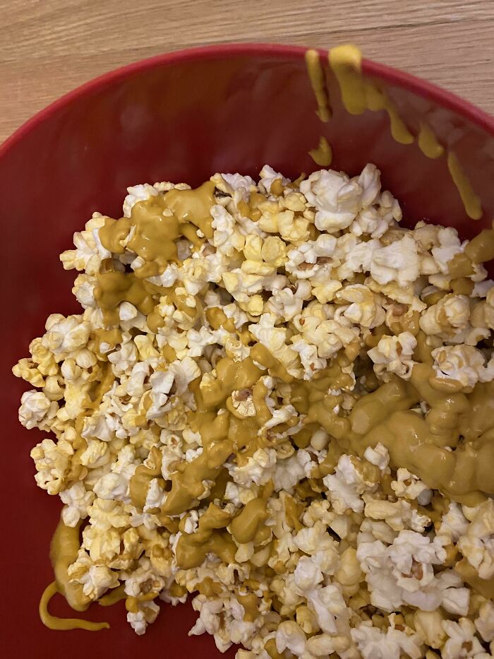 My Dad Likes Popcorn With Mustard