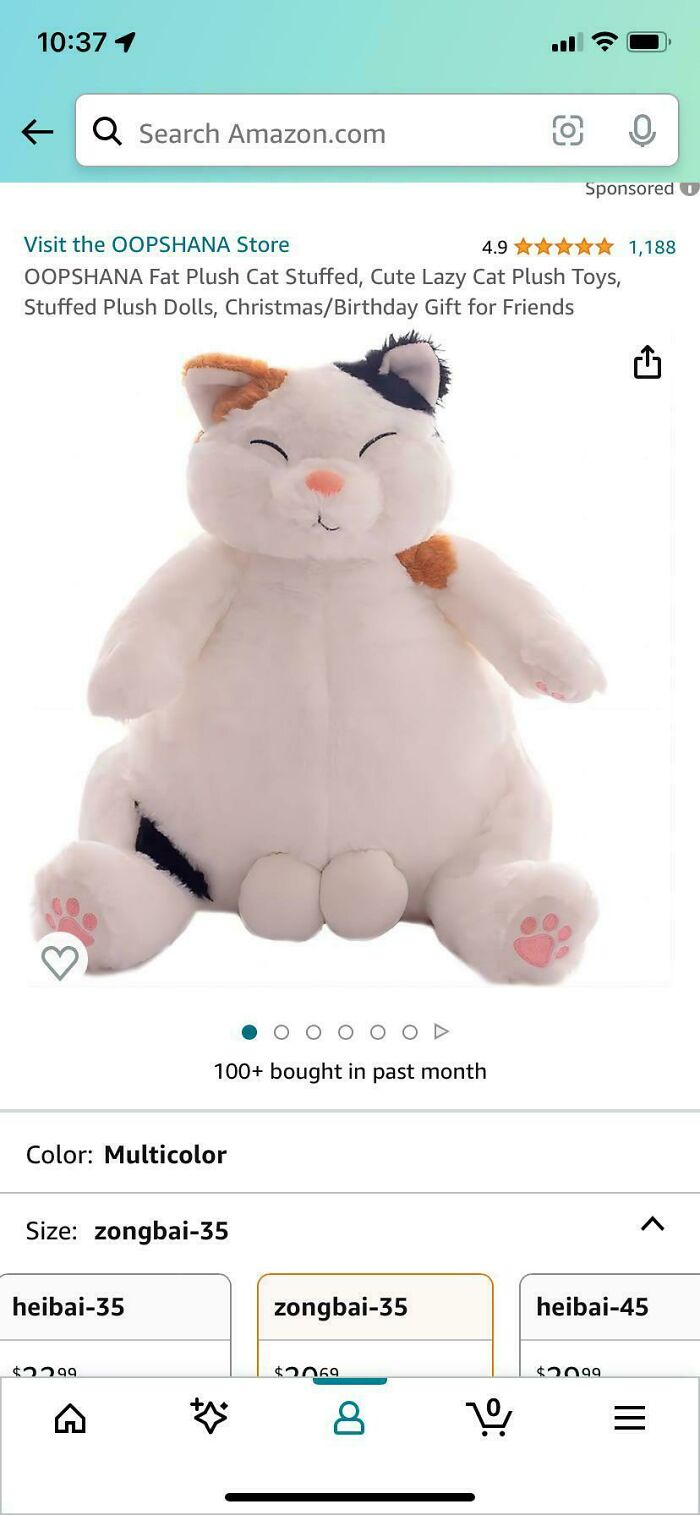 It's Funny Because It's A Calico, Which Can't Possibly Be Male