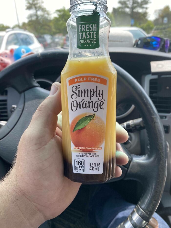 I Like Adding Chocolate Syrup To My Orange Juice