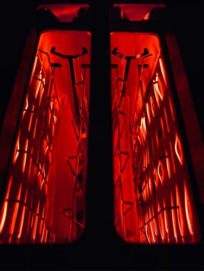 The Inside Of A Toaster