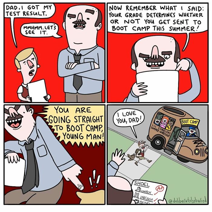 New ‘Deliberately Buried’ Comics For People Who Like Dark Humor