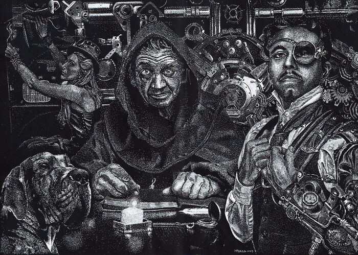 White On Black (14 Pics)