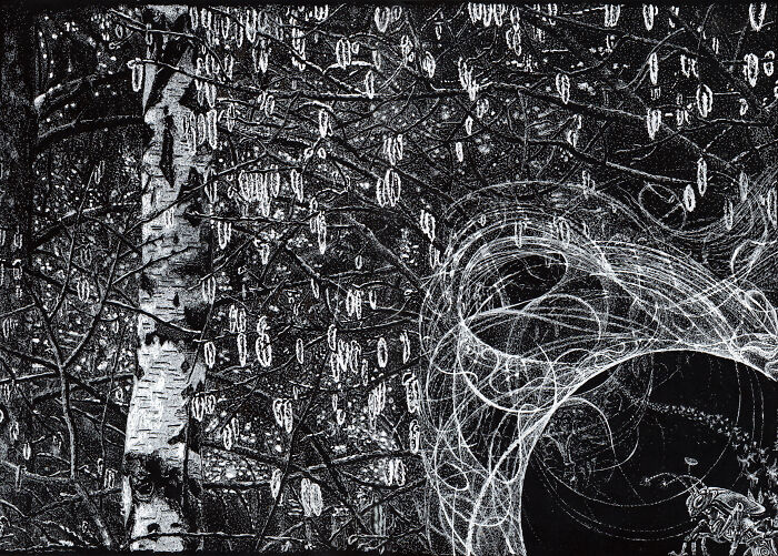 White On Black (14 Pics)