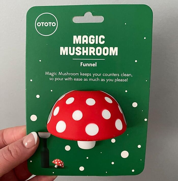  Magic Mushroom Funnel Is The Golden Ticket To Your Kitchen Transformation - Condiment Catastrophe Averted, Sauce Saved, And A Dash Of Whimsy Added