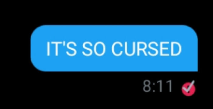 Litteraly The 'Sent' Mark Over The Top Of The 'Not Sent' Mark