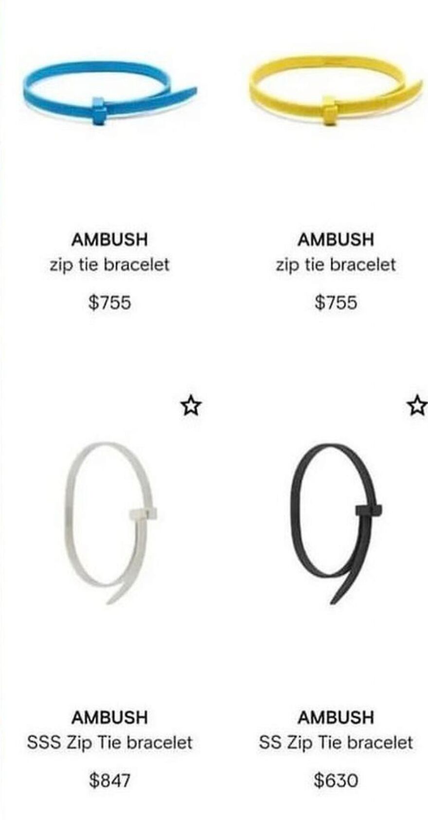 755 Dollars For A Zip Tie? 