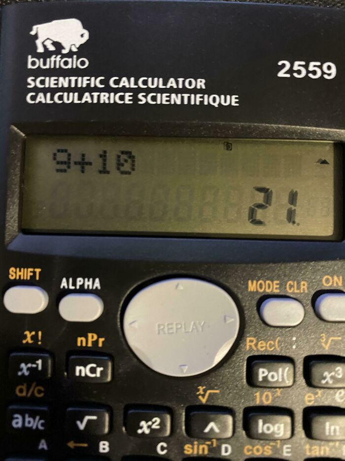 The Sum Of Nine Plus Ten