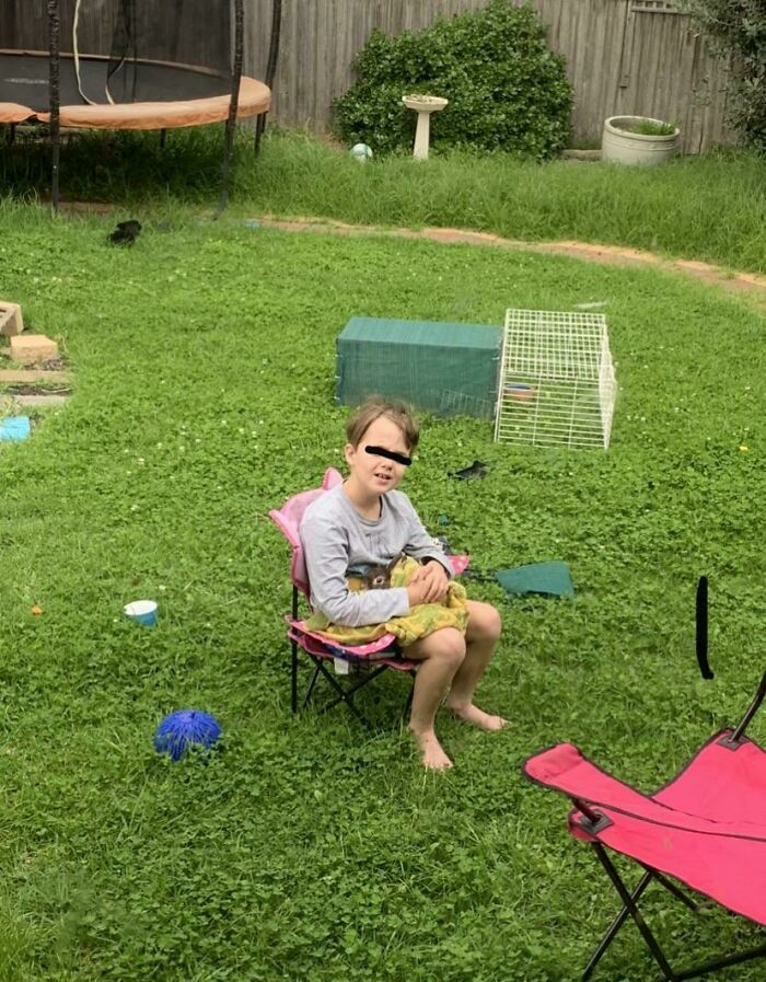 My Son, 8, Who Happens To Have Autism Got A Bunny. He Sits Outside With The Bunny For Hours. His Echolalia Stops. His Stimming Stops. He Is Calm, Focused And Most Of All Happy. We Love Bunny