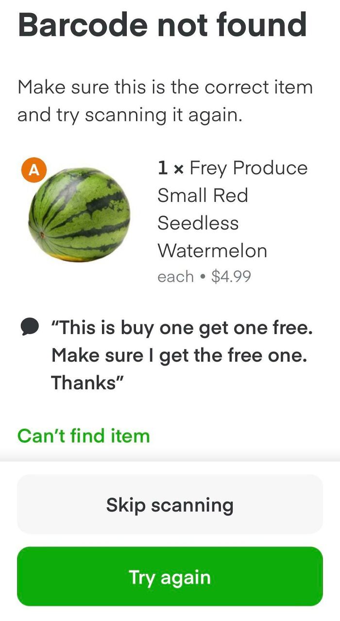 How Do I Make Sure She Gets The Free One??