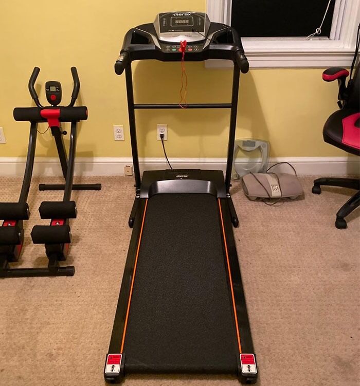 Step Up Your Fitness Game With Merax Electric Folding Treadmill: Effortless Assembly, Motorized Running Jogging Machine