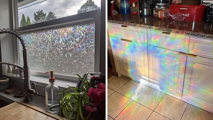 Transform Your Windows With Rabbitgoo Window Privacy Film: Add Colorful Rainbow Window Clings For Instant Charm And Privacy!