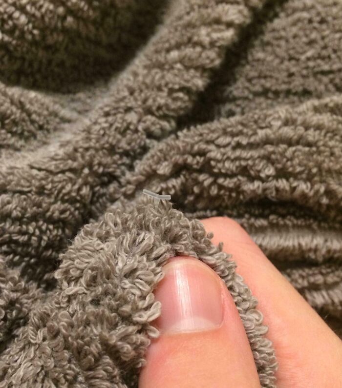 My Grandma Handed Me A Towel As A Gift And Said She Made It Herself