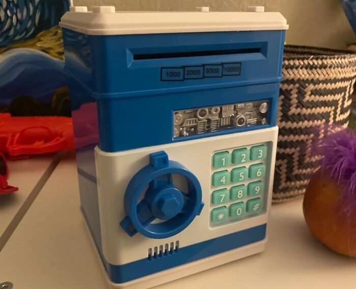 Teach Money Management With The Refasy Piggy Bank Cash Coin Can ATM Bank - Electronic Coin Money Bank For Kids' Financial Learning!