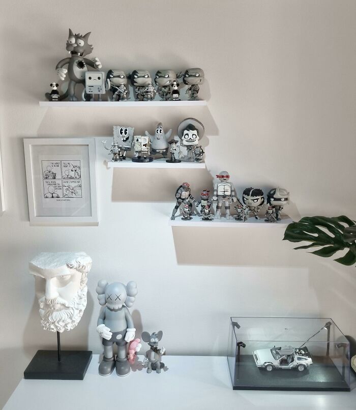 Part Of My B&w Figure Collection