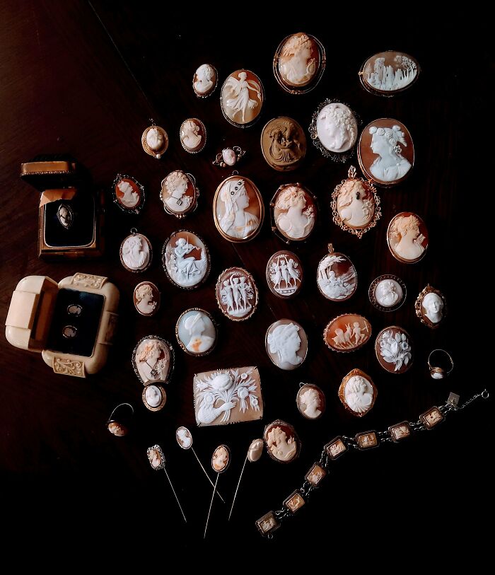 My Collection Of Hand Carved Cameos