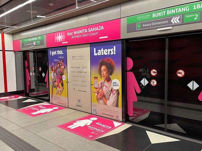Malaysia Has Subway Cars Where Only Women Are Allowed