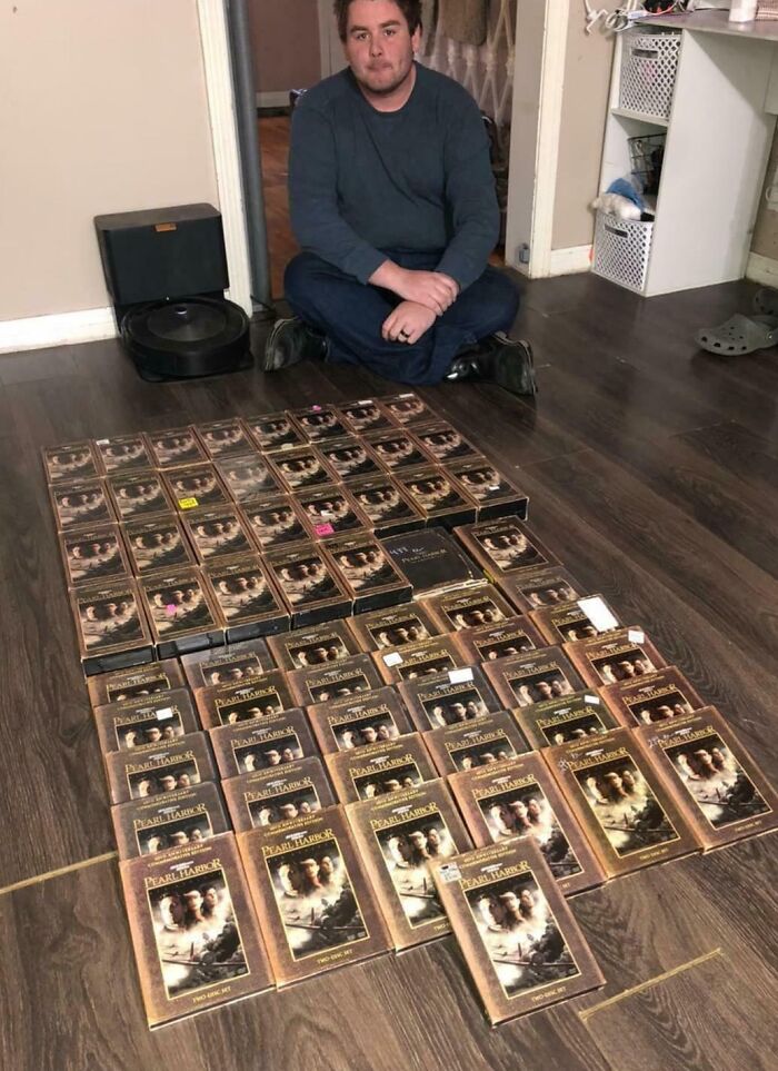 I Have 62 Copies Of The 2001 Cinematic Masterpiece Pearl Harbor