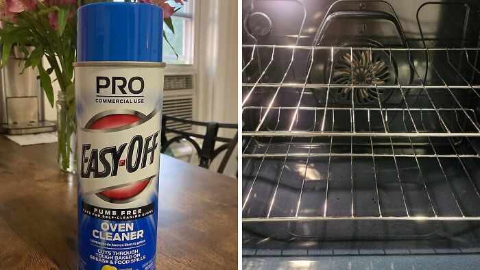 Keep Your Oven Sparkling With Easy-Off Fume Free Oven Cleaner Spray In Lemon Scent - Effortless Cleaning, Fresh Fragrance!