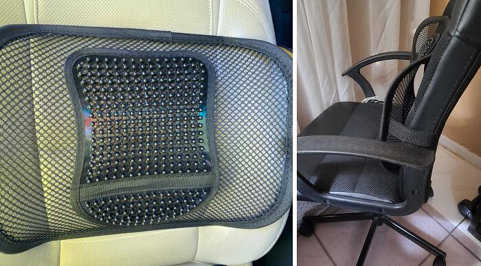 Sit Straight & Comfy: Upgrade With Mesh Back Lumbar Support!