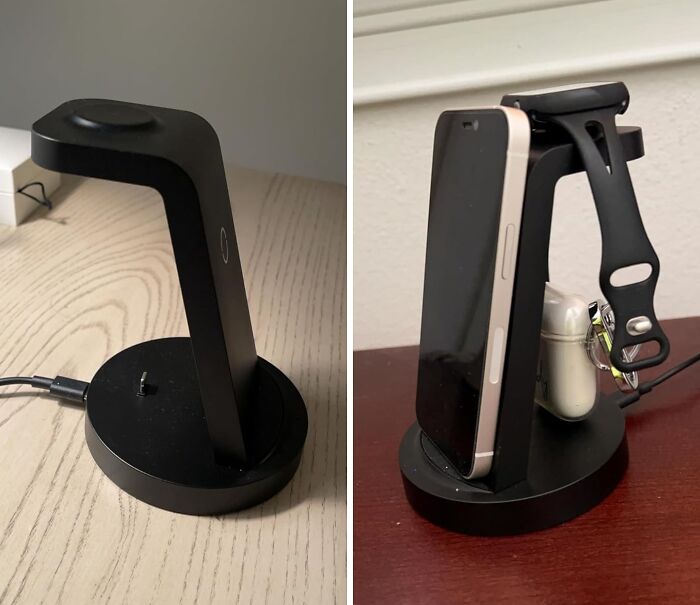 Charge Your Gadgets In Style: The 3 In 1 Wireless Station For iPhone Lovers