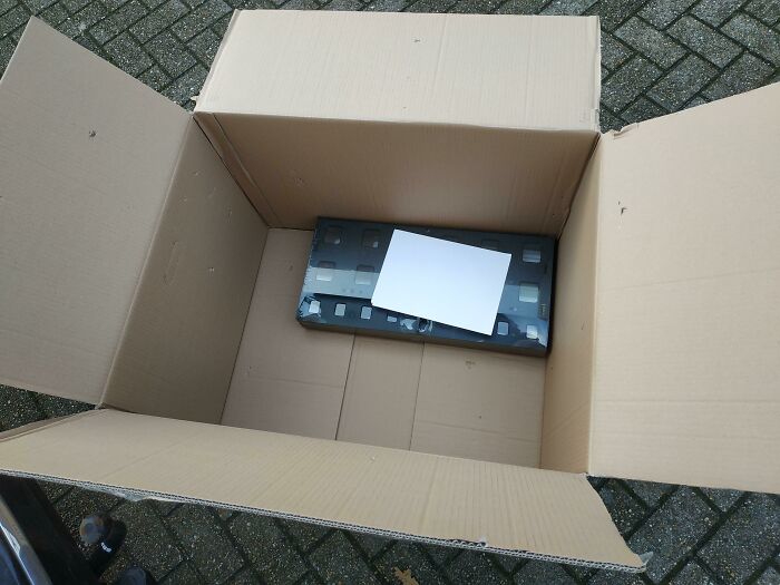 The Box Was 10 Times Too High