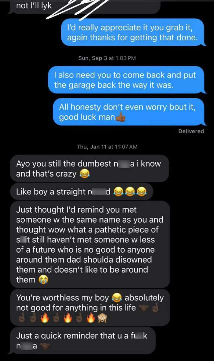 Random Text From Ex-Roommate (6 Months Since He Left)