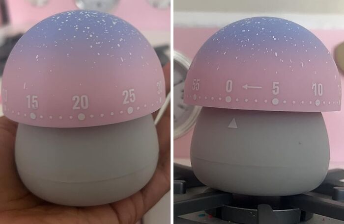 Add A Touch Of Whimsy To Your Kitchen With Nuoswek Mechanical Kitchen Timer: The Adorable Mushroom Timer For Your Culinary Adventures!