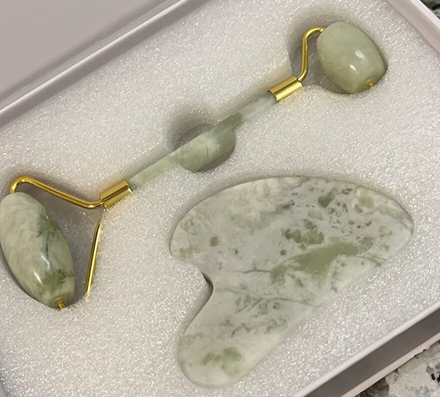 Sculpt, Soothe, And Transform Your Skin Care Routine With Baimei Gua Sha & Jade Roller 