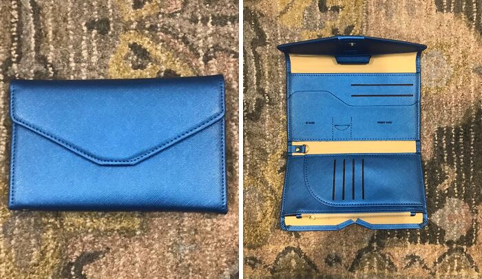 Stay Organized And Stylish On The Go With This Passport Holder And Wallet Combo And Never Stress About Misplacing Your Essentials Again