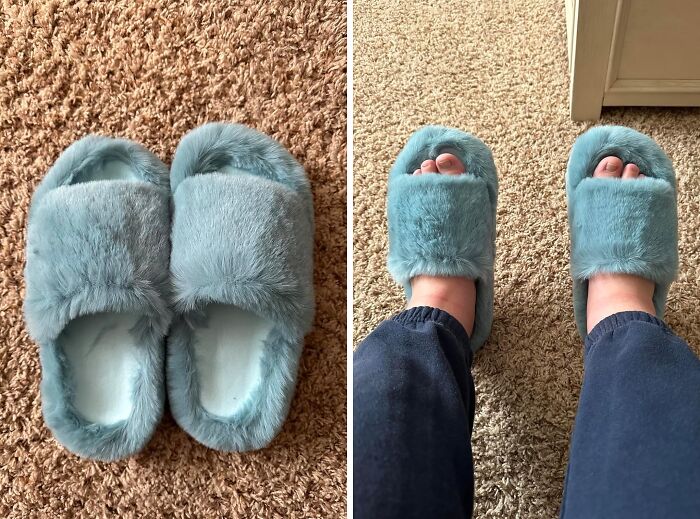 Indulge In Comfort With Women's Memory Foam House Bedroom Slippers: Treat Your Feet To Luxurious Fuzzy Plush Bliss!