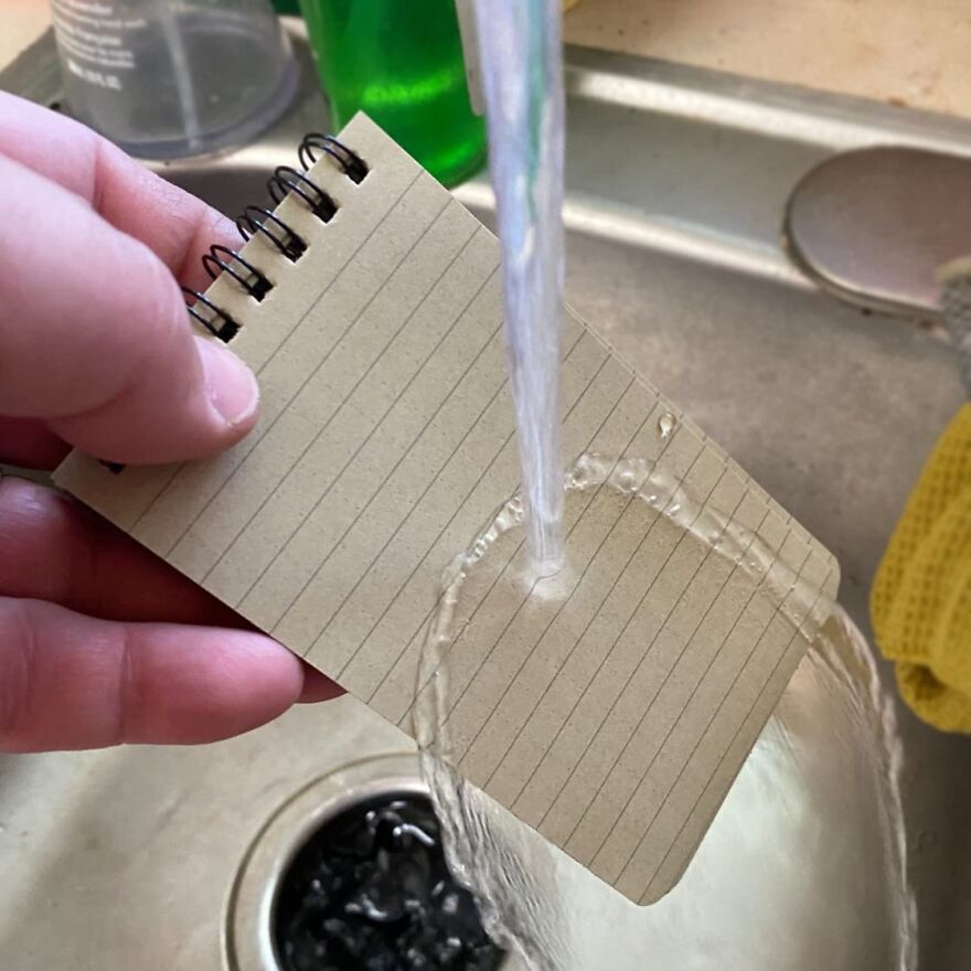 Never Miss A Note In Any Weather: The Gloryfire Waterproof Notebook - Your Ultimate Companion For Outdoor Adventure Recording