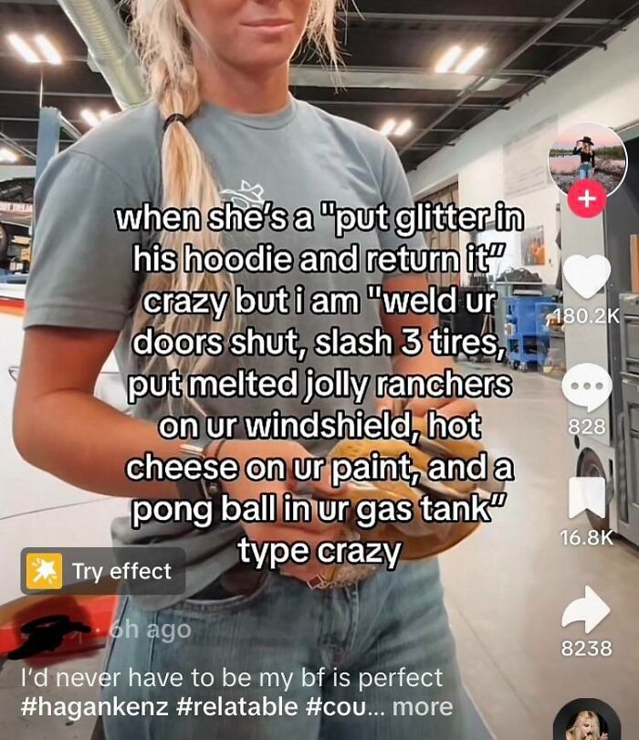 She’s A Different Type Of Crazy