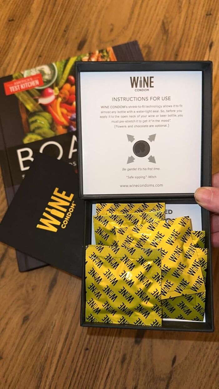 Celebrate This Valentine’s With Our Love For Wine Secure! Slip On A Wine Condom And Worry Not, Your Favorite Merlot Is Staying Top-Notch